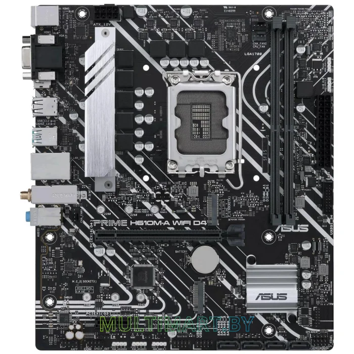 Материнская плата ASUS Prime H610M-A WiFi D4